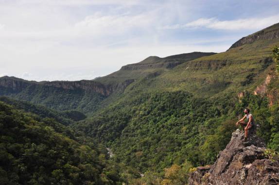 Canyon do Rio da Prata, na Chapada dos Veadeiros, região de Cavalcante - GO